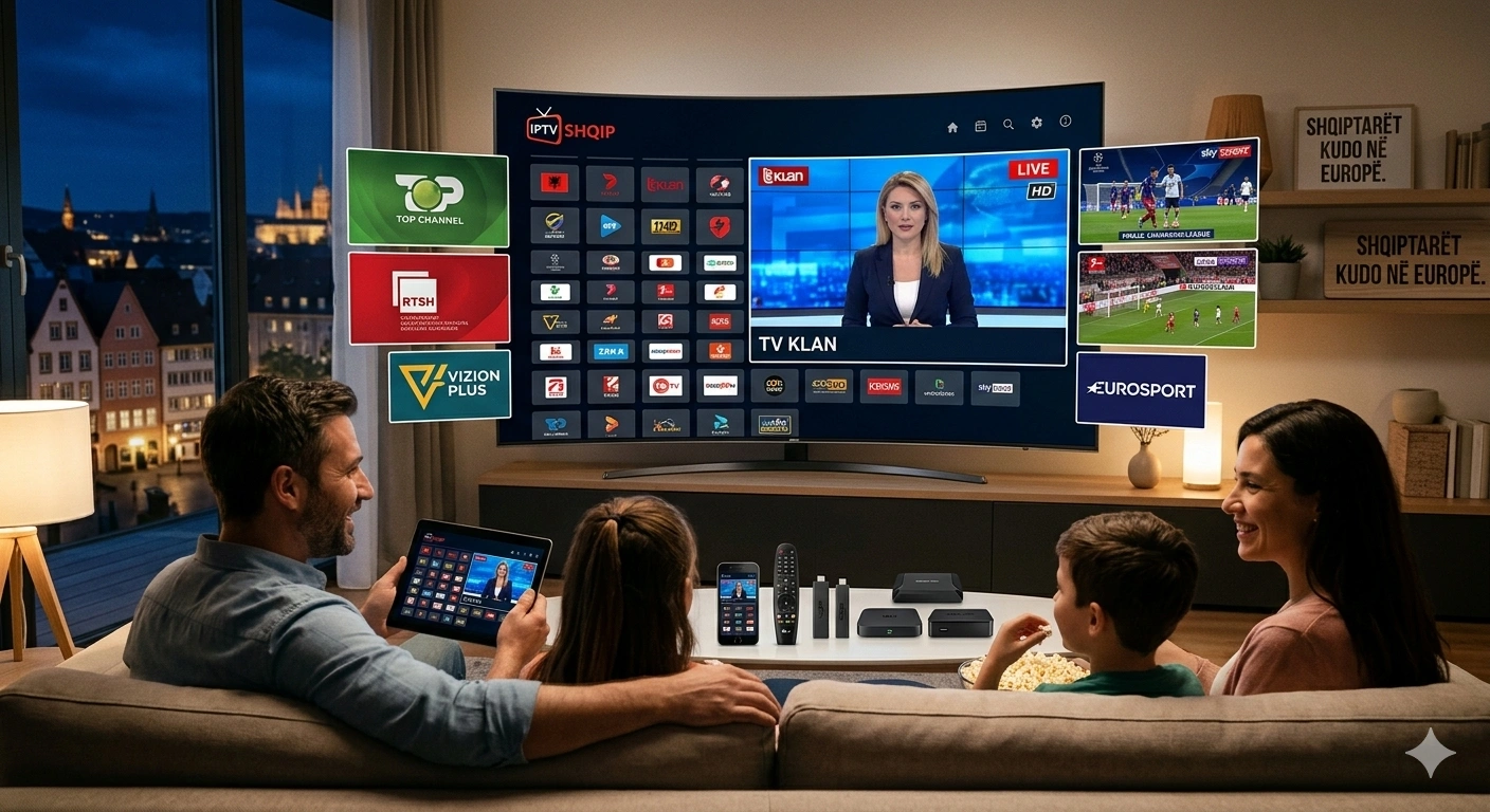 IPTV Shqip — Televizioni Shqiptar kudo në Europë